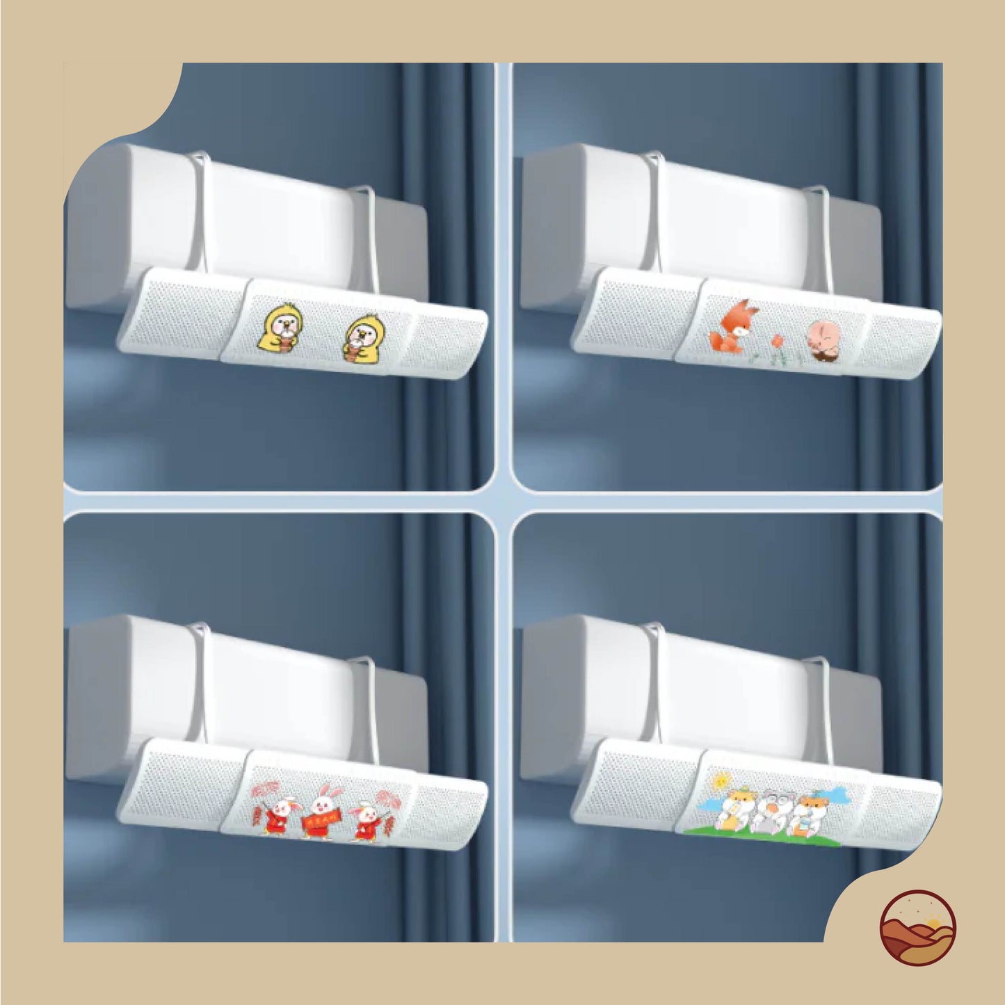 Adjustable Air Conditioner Deflector