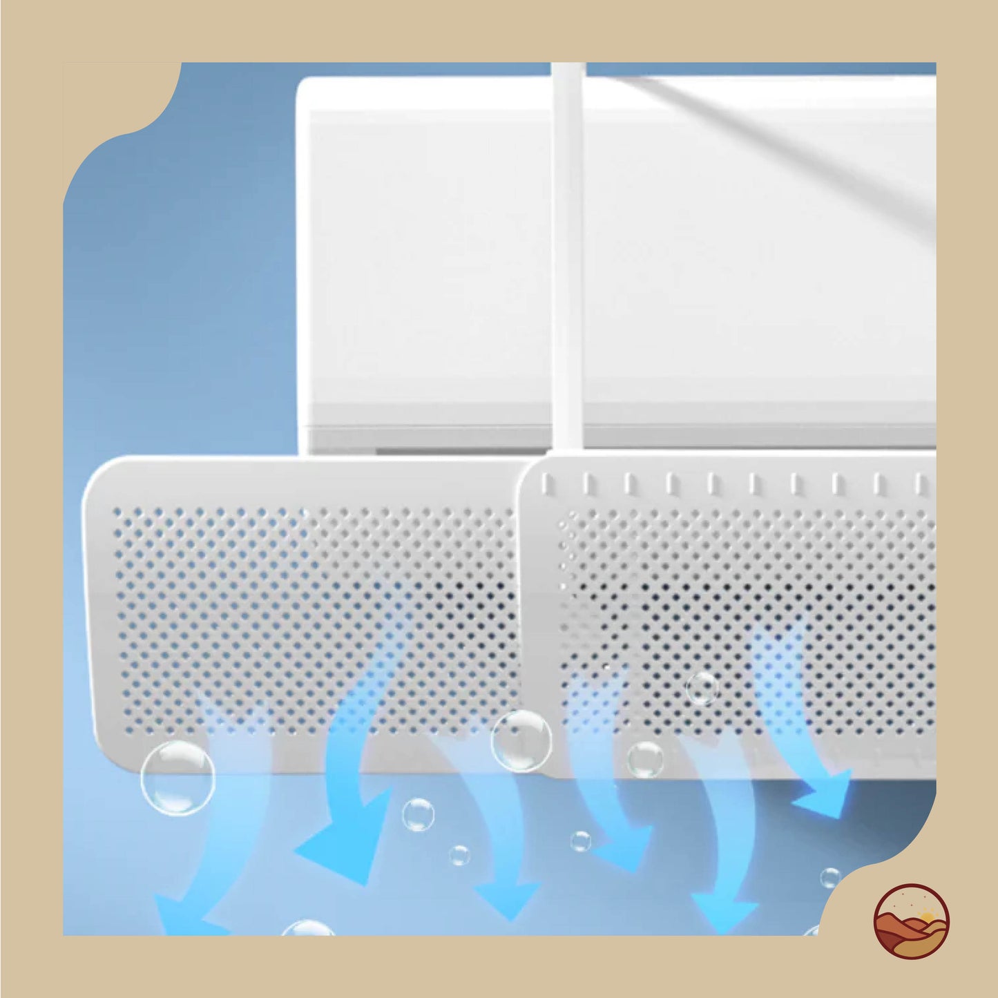 Adjustable Air Conditioner Deflector