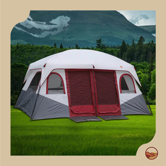 Grand Family Camping Tent for 6-12 People