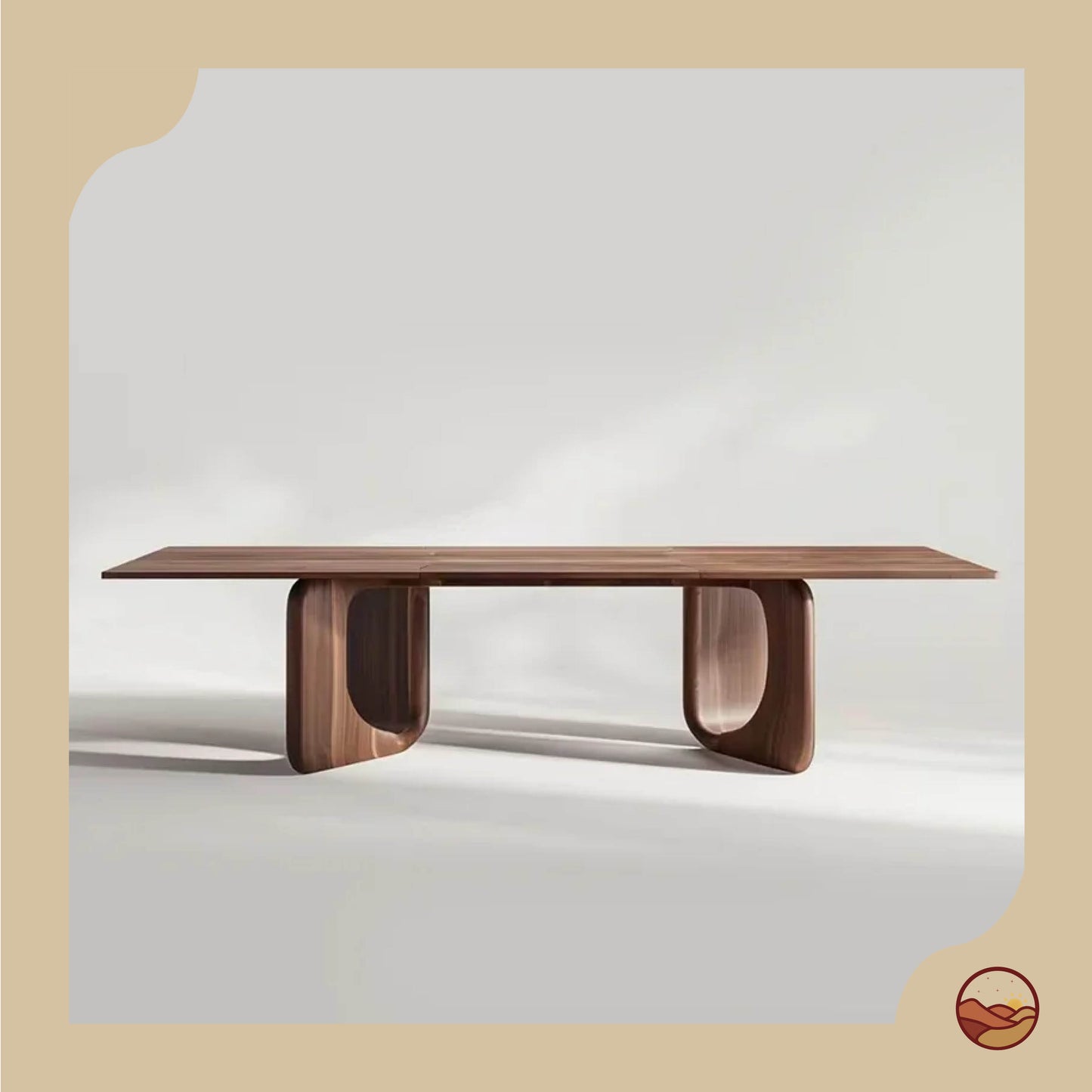 Handcrafted Colombian Wooden Table