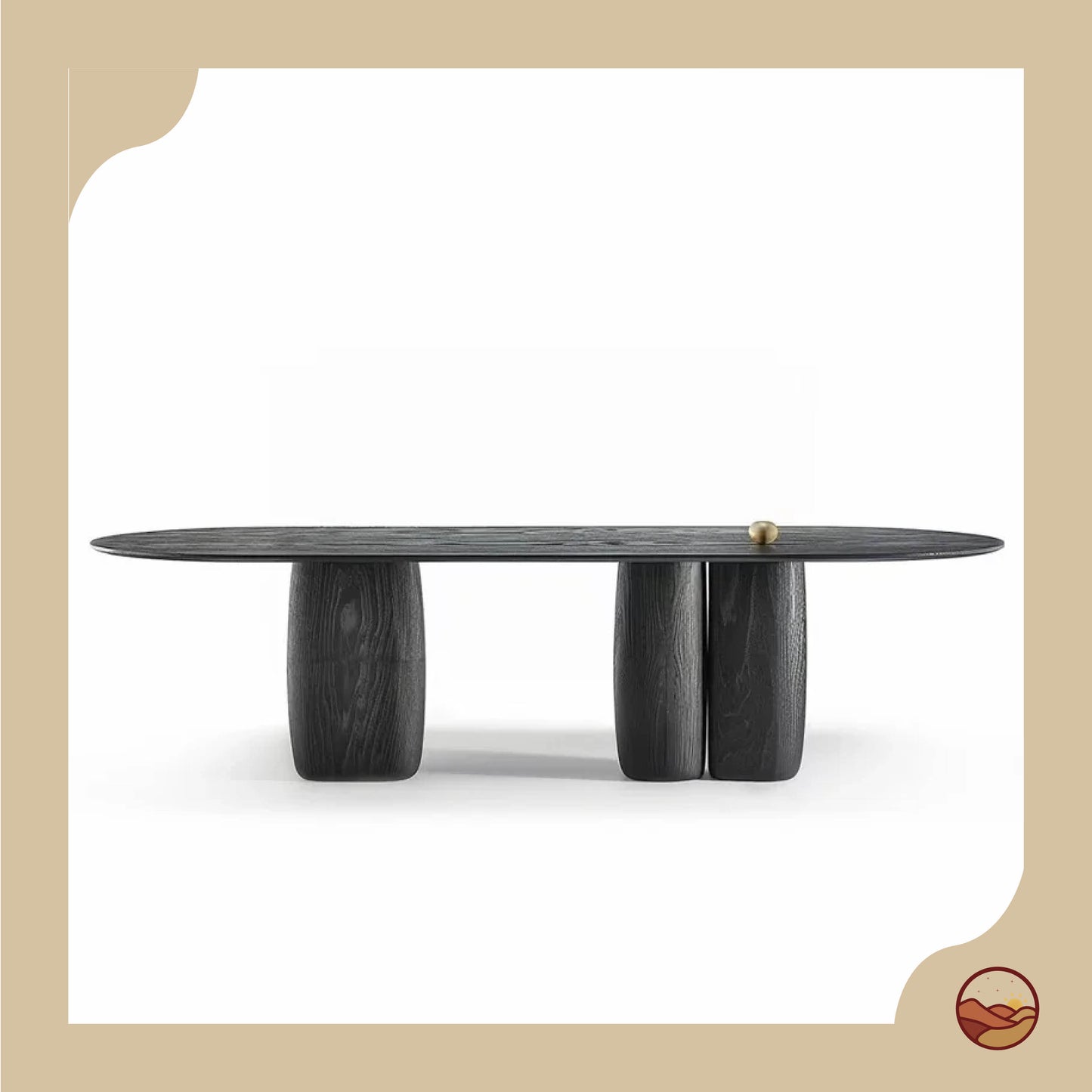 Handcrafted Colombian Wooden Table