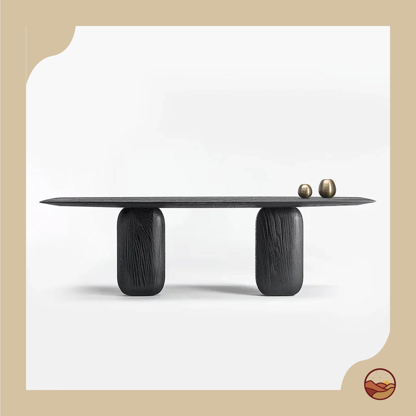 Handcrafted Colombian Wooden Table