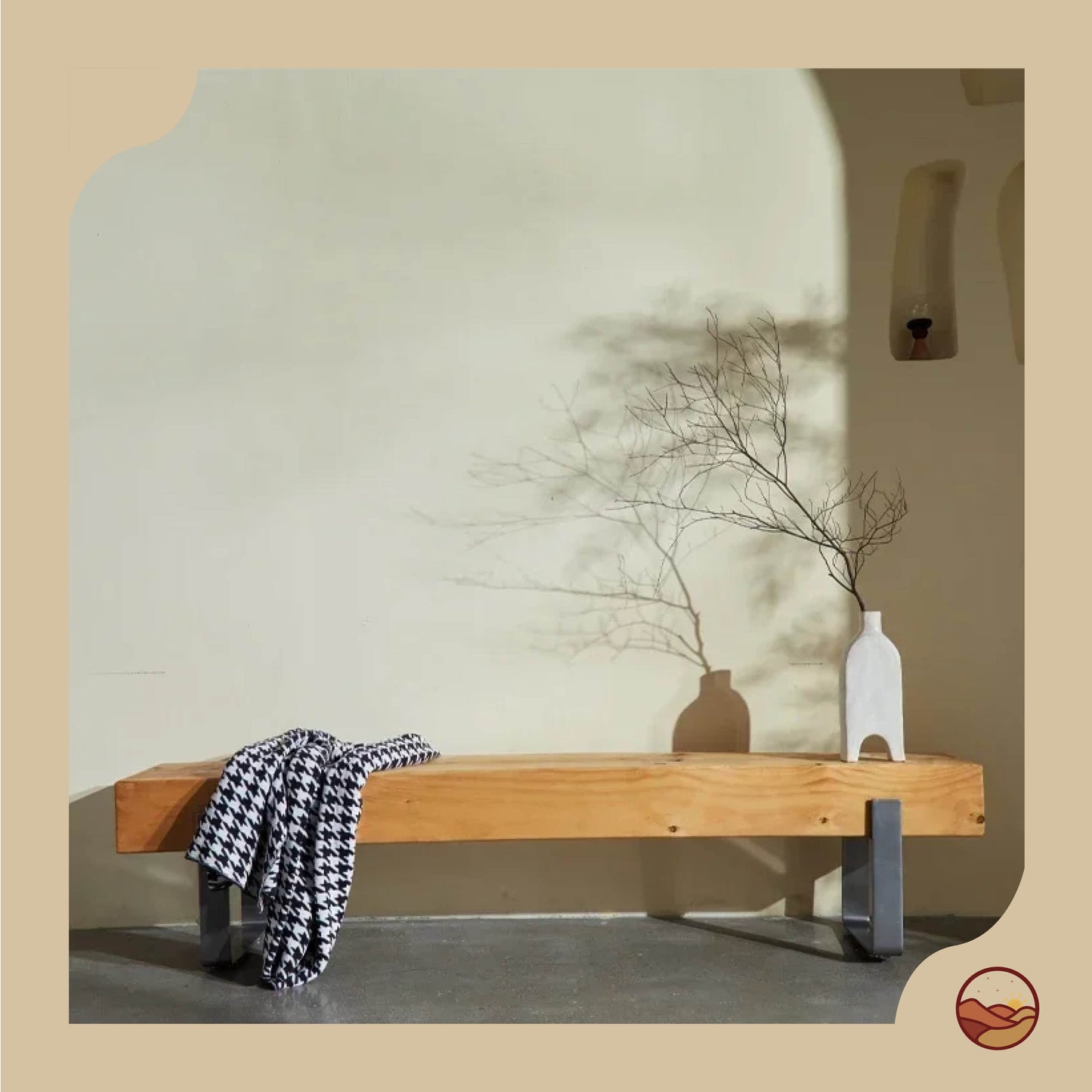 Italian Rustic Wooden Stand