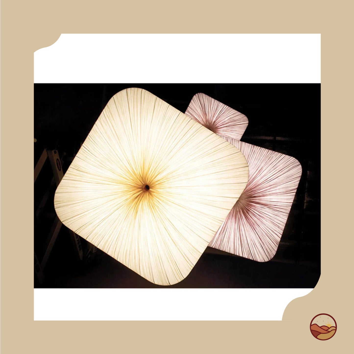 Japanese Art Elegant Minimalist Chandelier