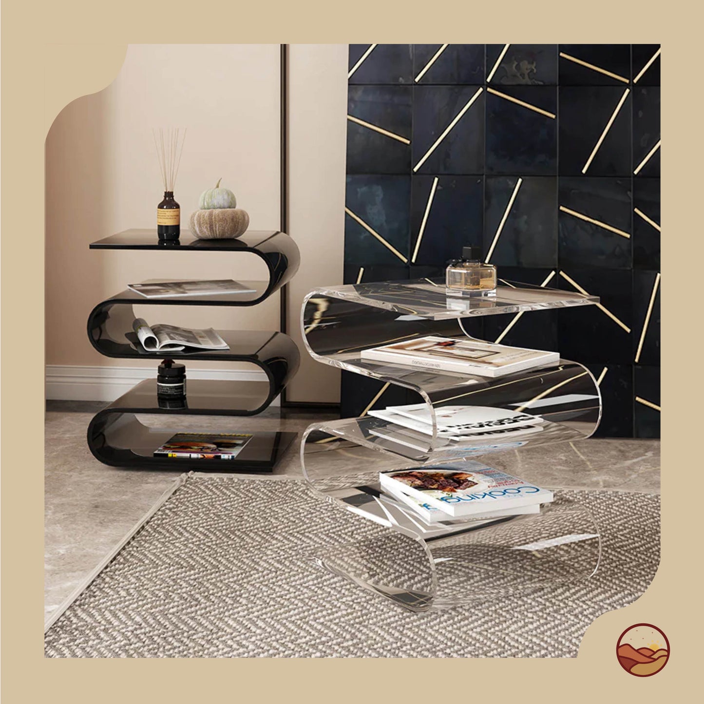 Modest Multifunctional Side Table