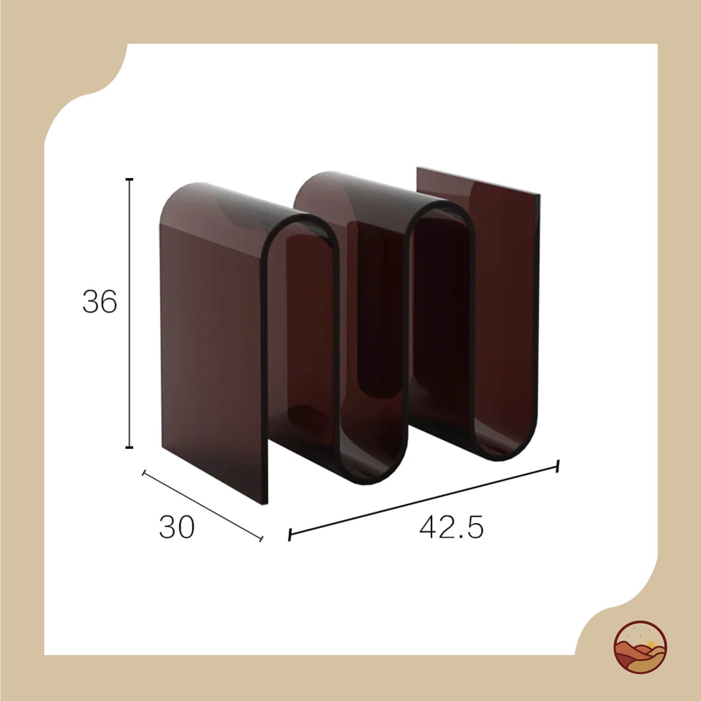 Modest Multifunctional Side Table