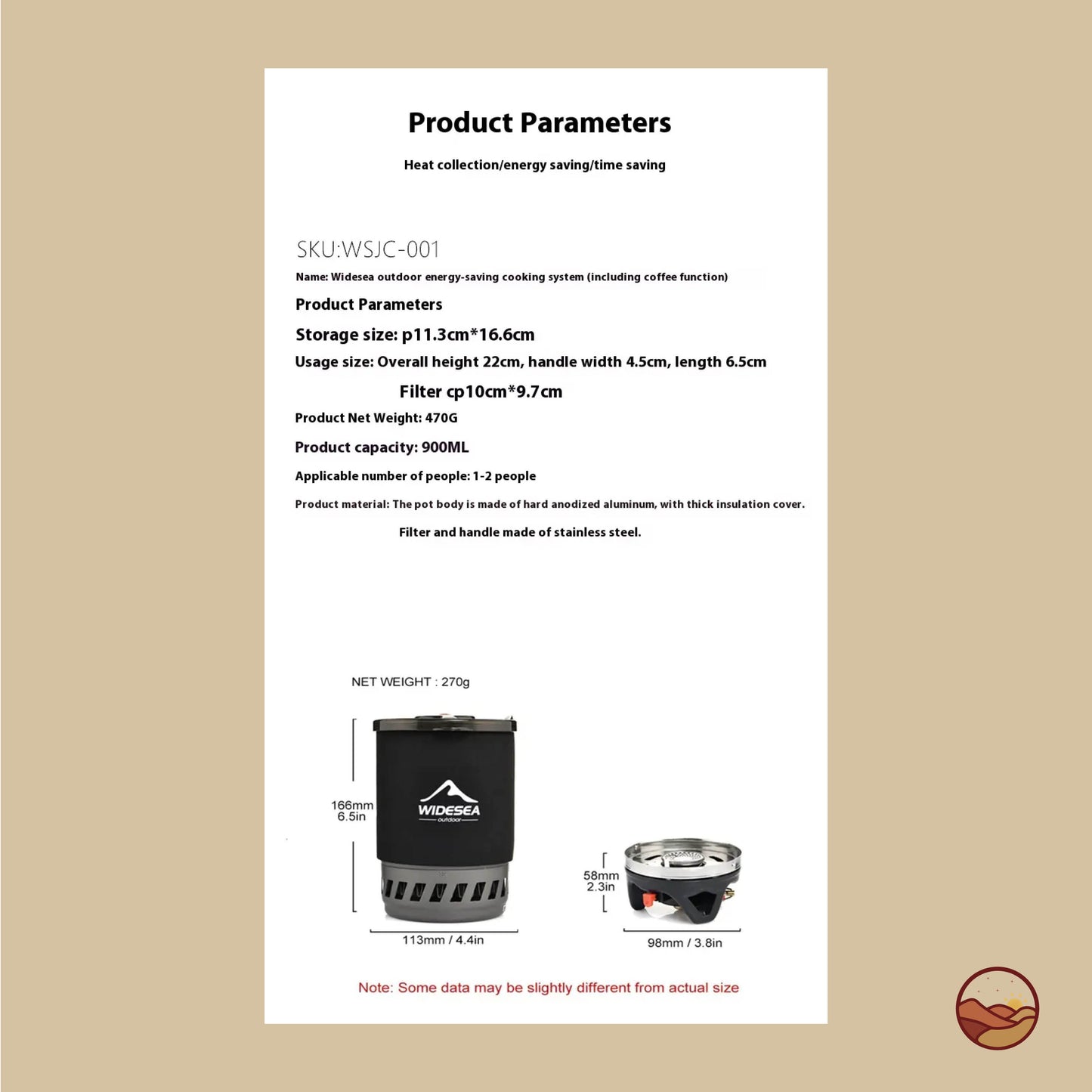 Outdoor Camping Coffee Set