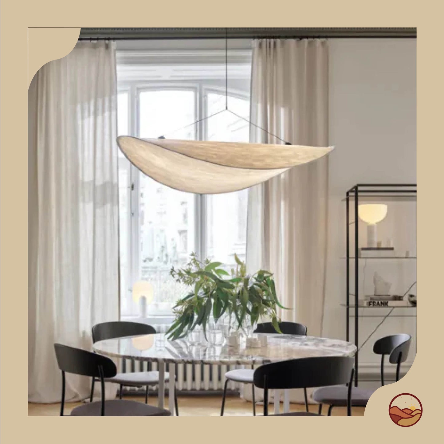 Silk Glow Chandelier