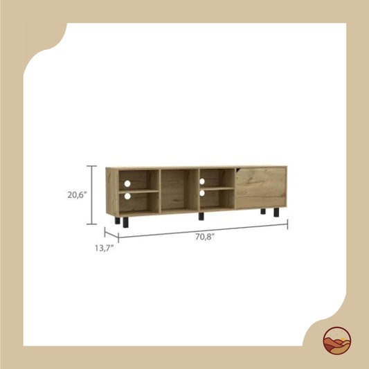 Solid Oak Recreaion Unit