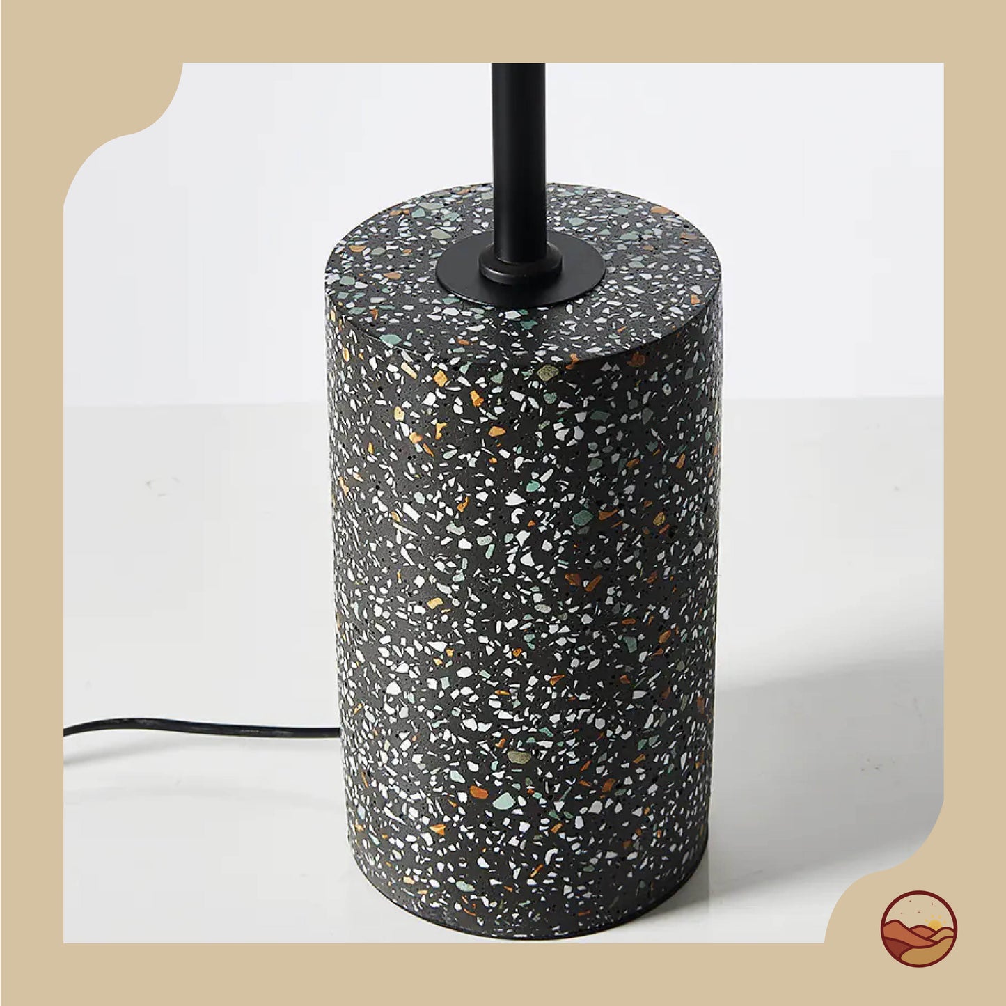 Terrazzo Minimalist Reading Floor Lamp