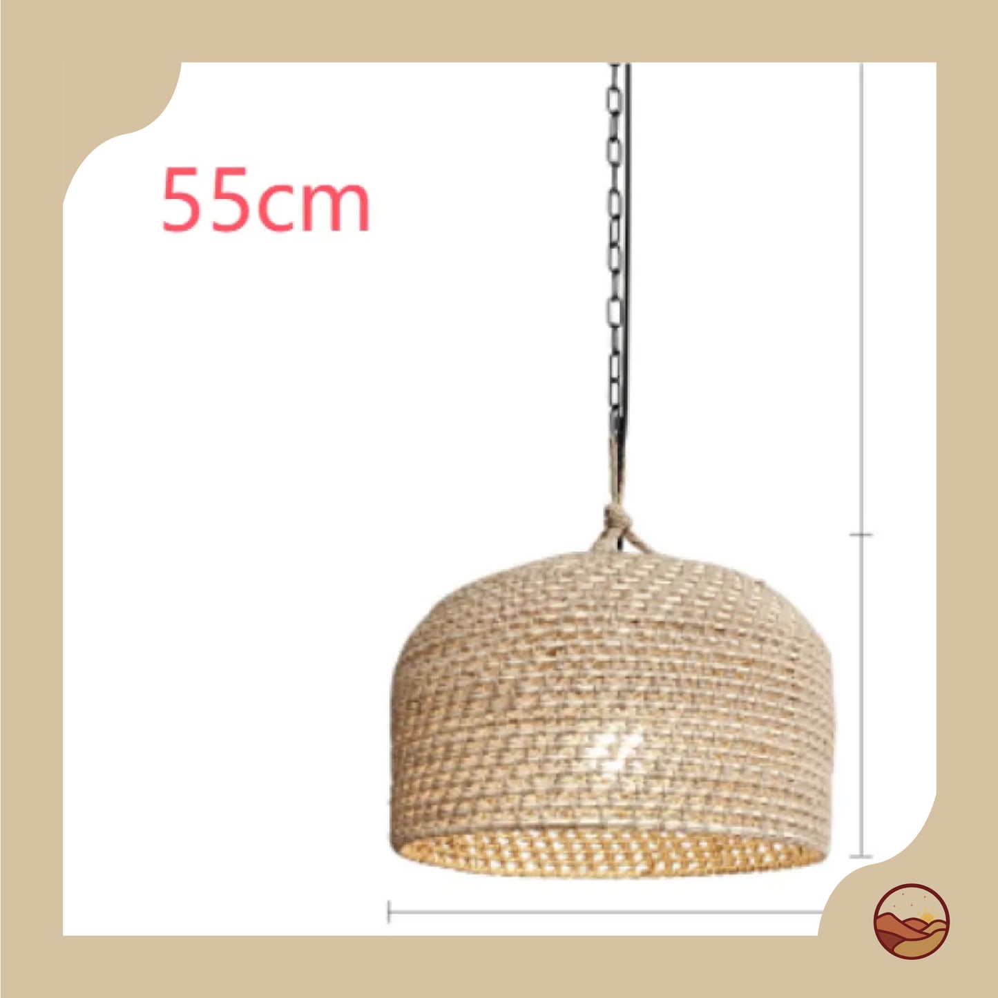 Vintage Woven Zen Light