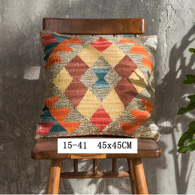Handmade Nordic Bohemian Retro Wool Pillow