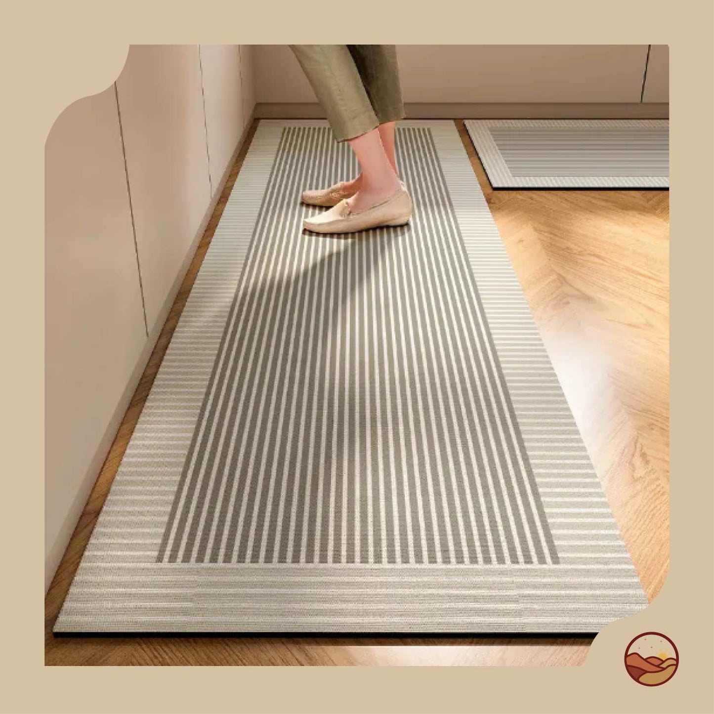 Absorbent Non-Slip Kitchen Mat