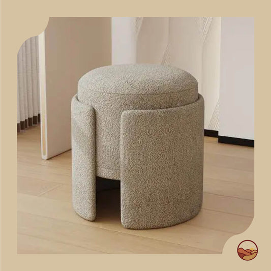 Cashmere Ottoman