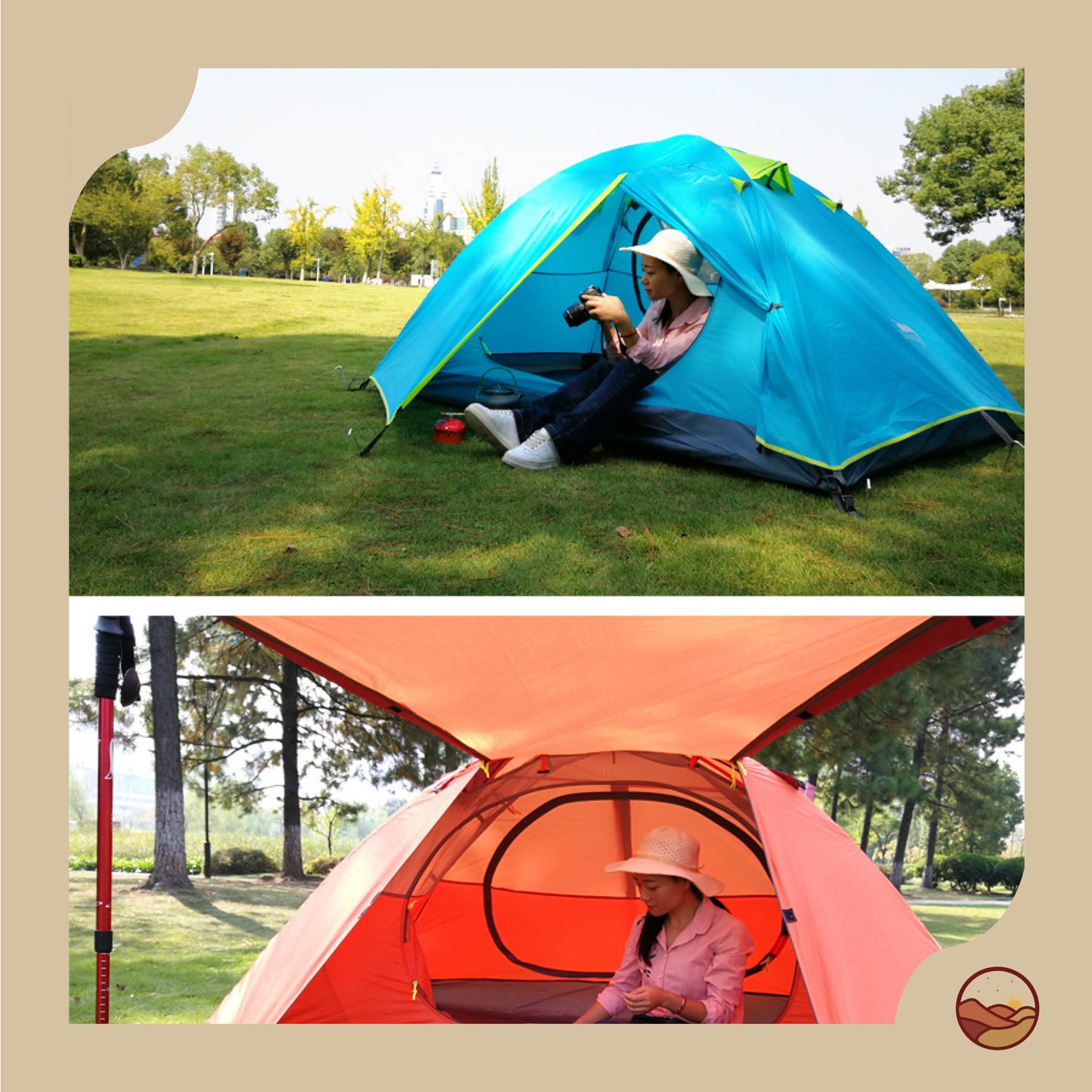 Desert Fox Pair Camping Tent