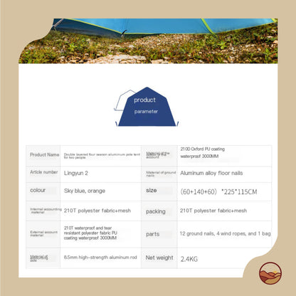 Desert Fox Pair Camping Tent