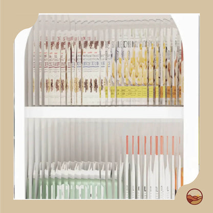 Fluted Glass Cabinet