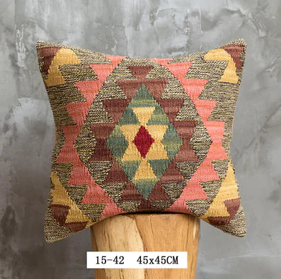 Handmade Nordic Bohemian Retro Wool Pillow