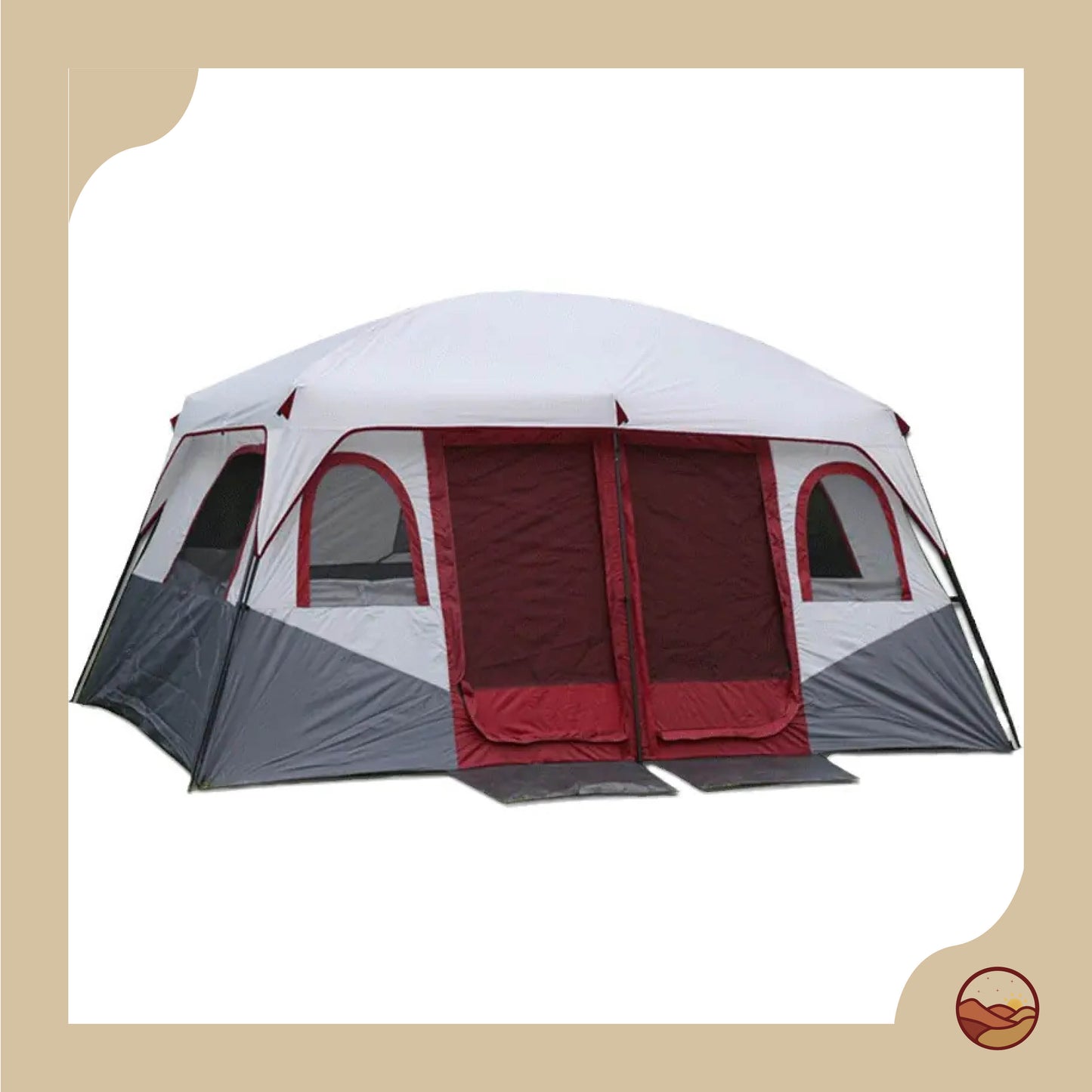 Grand Family Camping Tent for 6-12 People