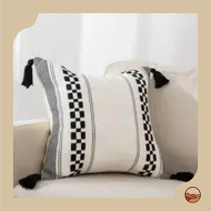 Handcrafted Bohemian Ethnic Cushion Cover