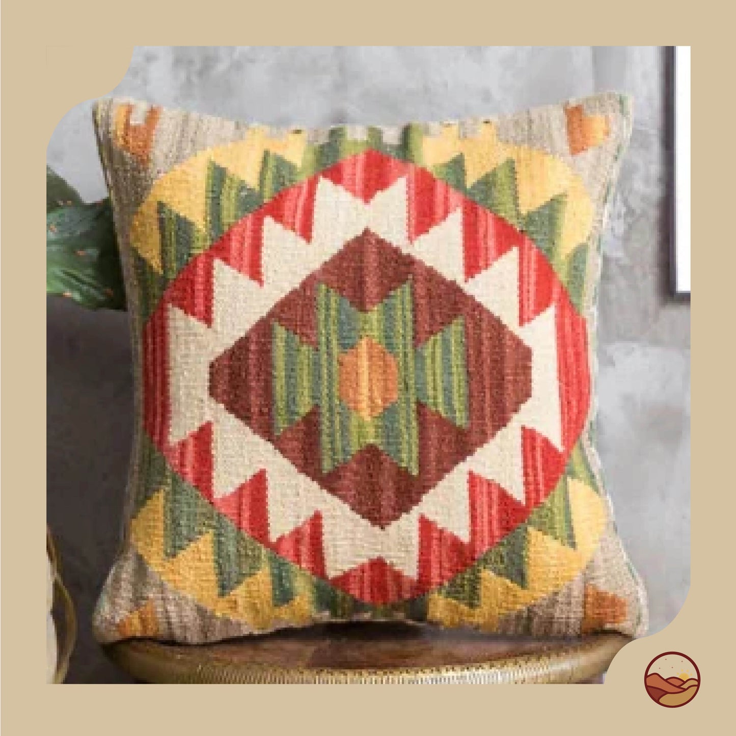 Handmade Nordic Bohemian Retro Wool Pillow