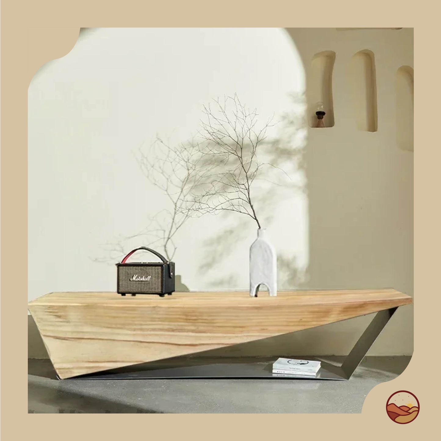 Italian Rustic Wooden Stand