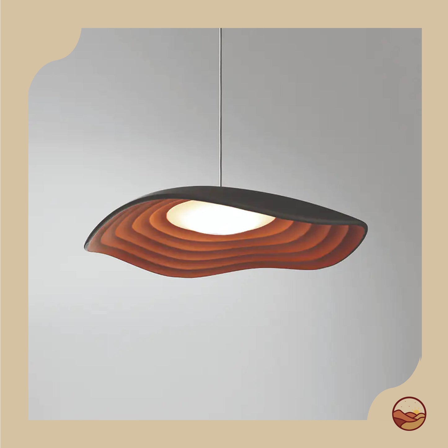 Italian Vintage Pendant Light