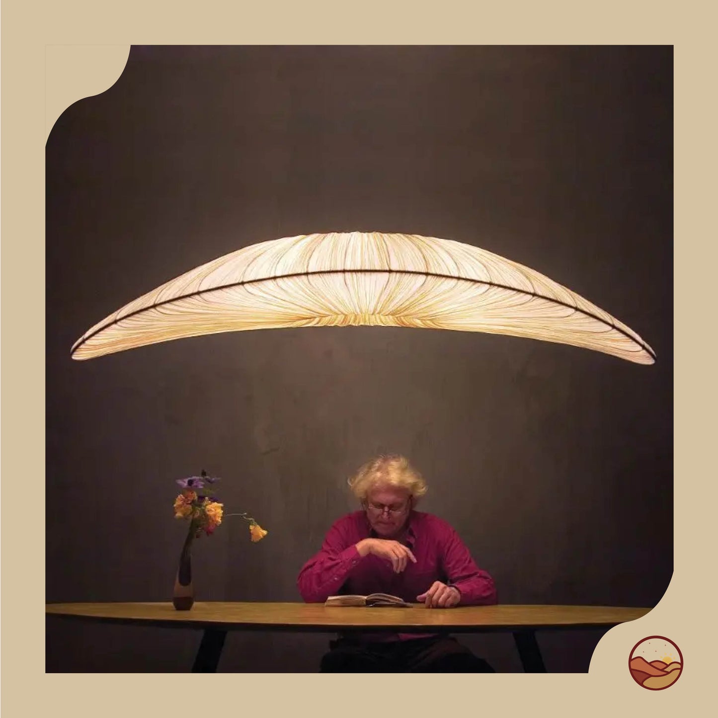 Japanese Art Elegant Minimalist Chandelier