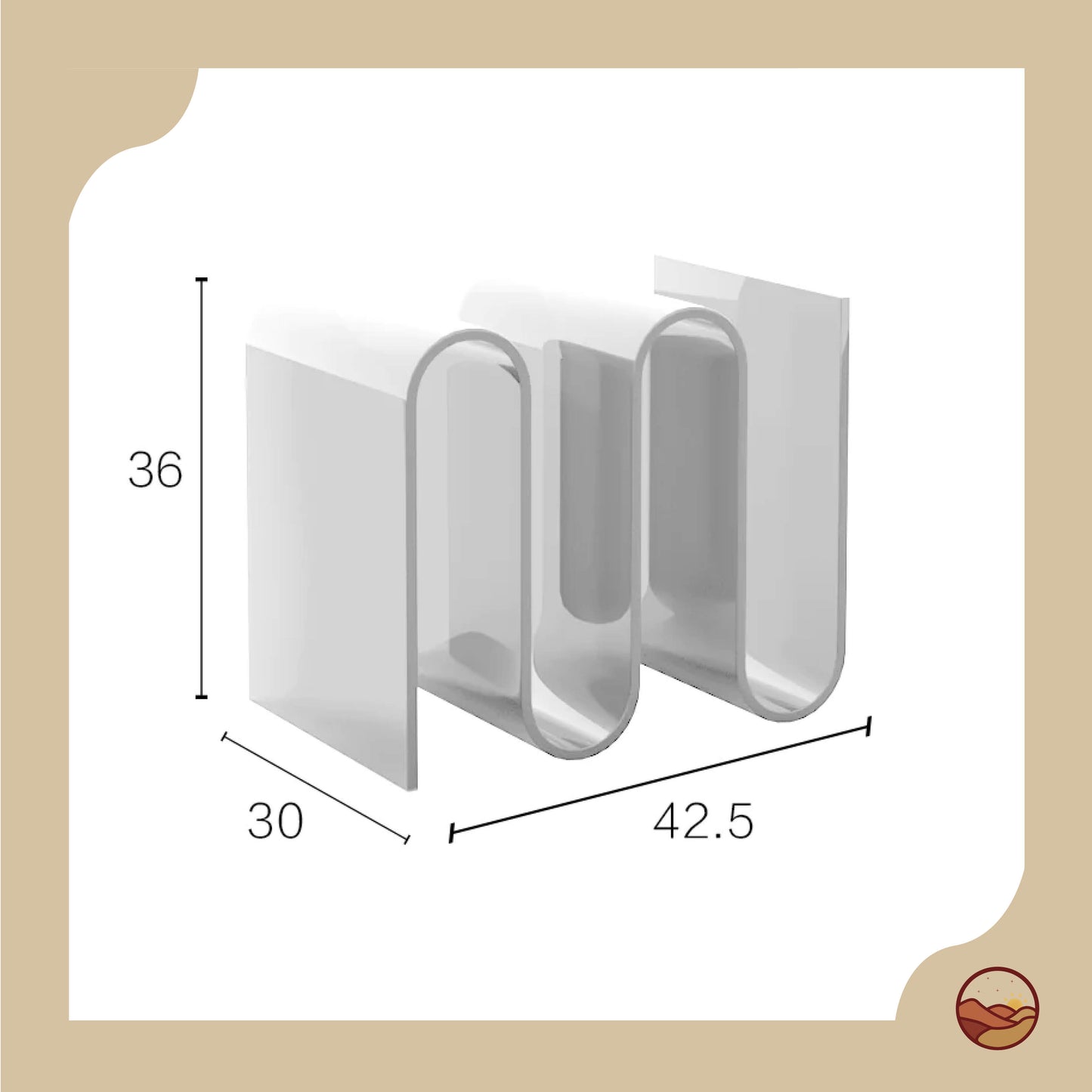 Modest Multifunctional Side Table