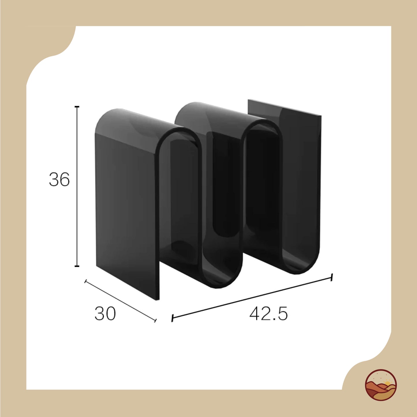 Modest Multifunctional Side Table