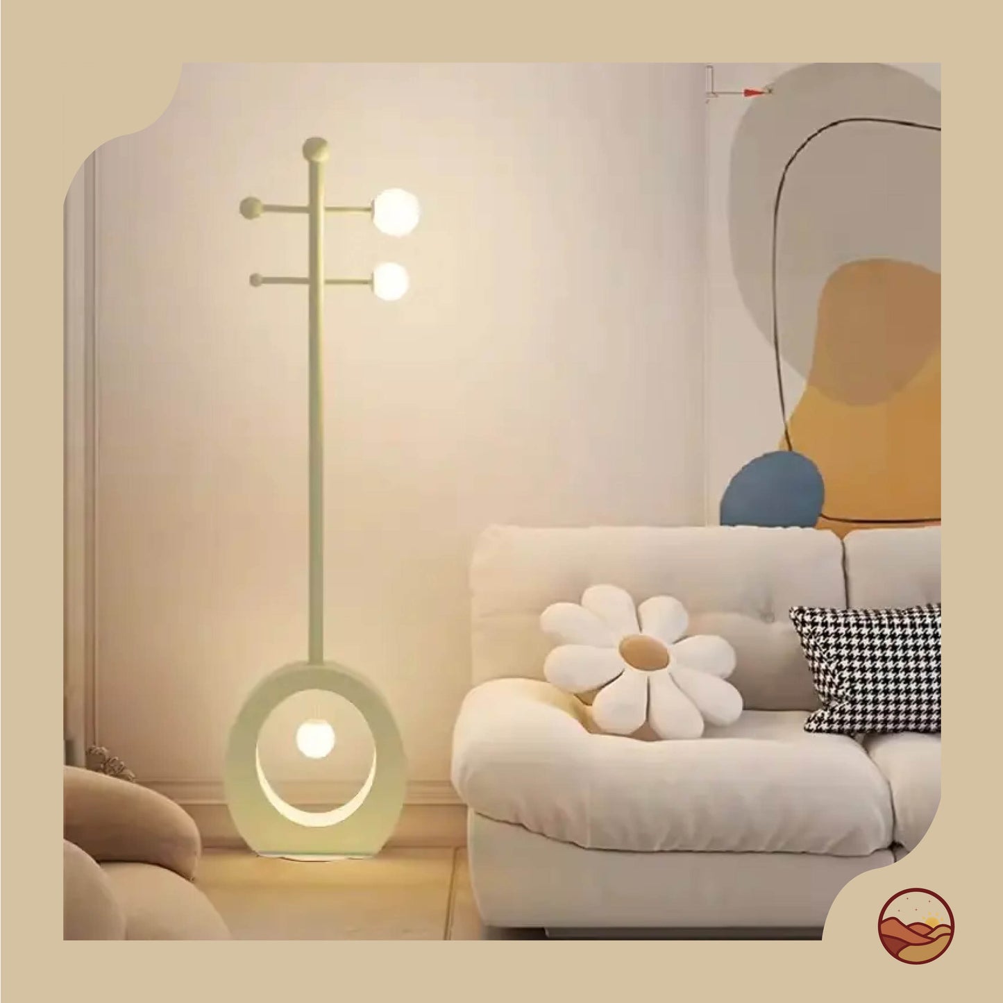 Modest Novel Floor Lamp