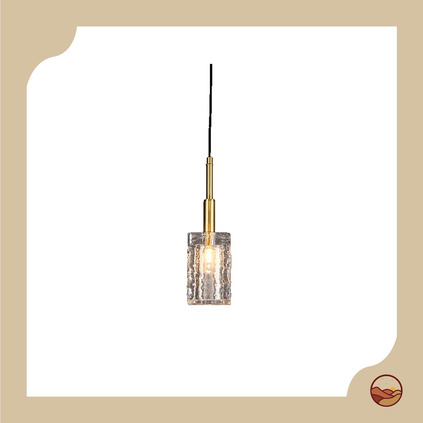Nordic Crystal Pendant Light