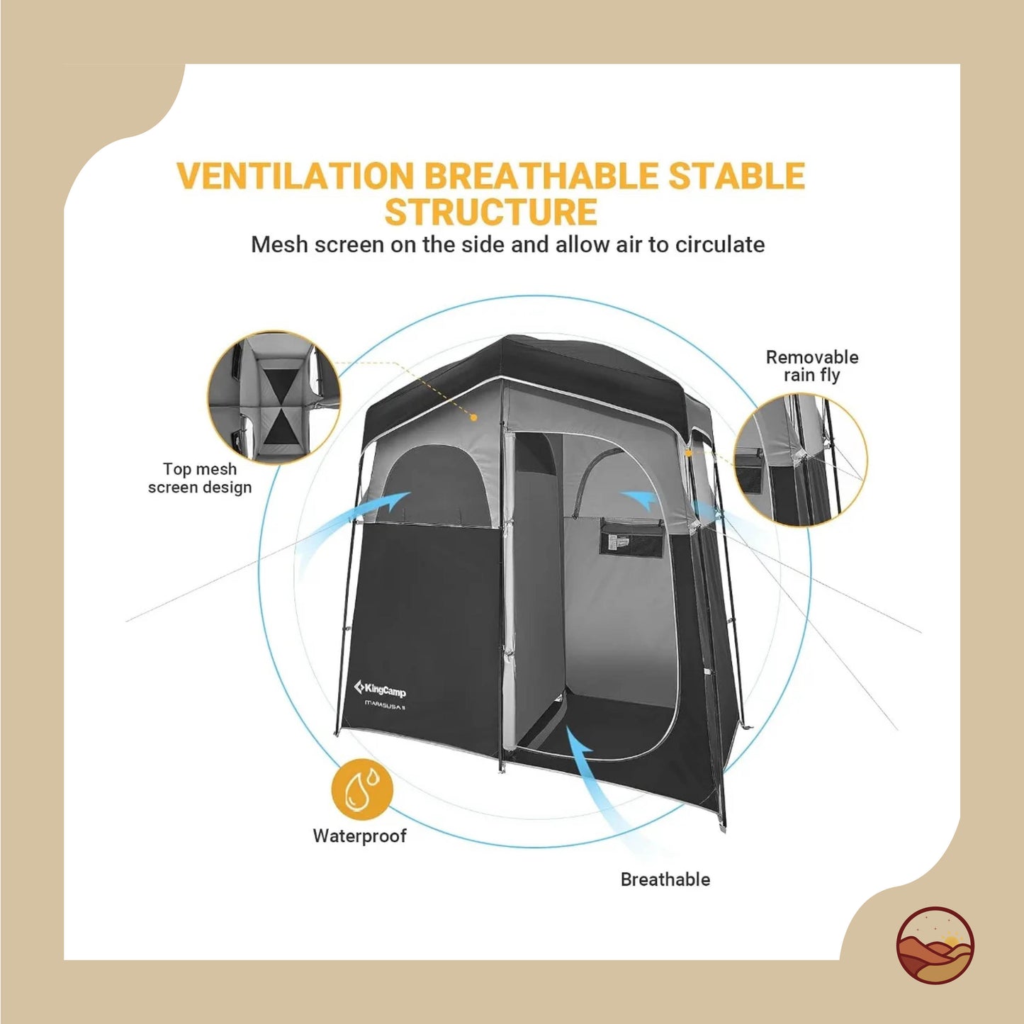 Privacy Change Camping Tent