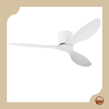 Retro Minimalist Ceiling Fan Light