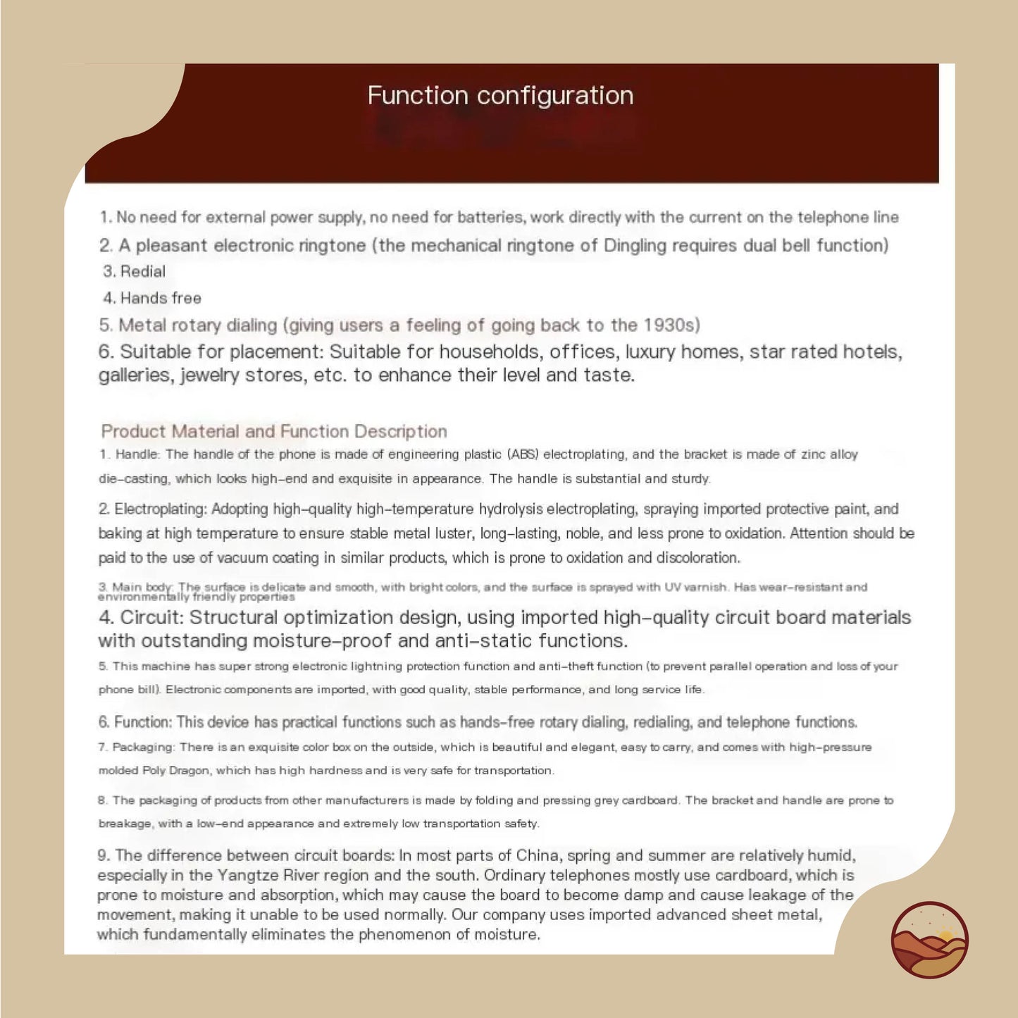 Retro Vintage Telephone