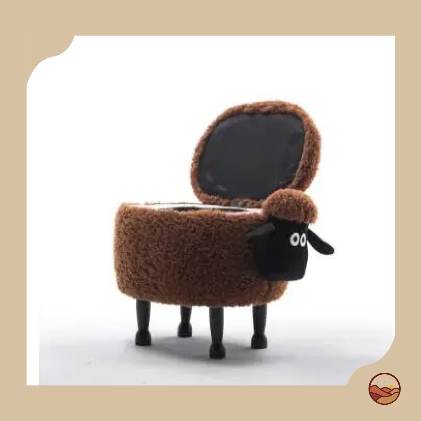 Shaun the Sheep Storage Ottoman and Shoe Bench