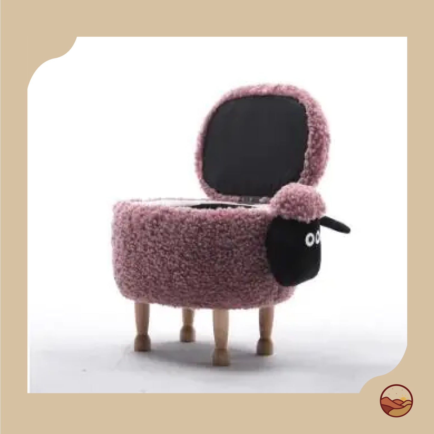 Shaun the Sheep Storage Ottoman and Shoe Bench