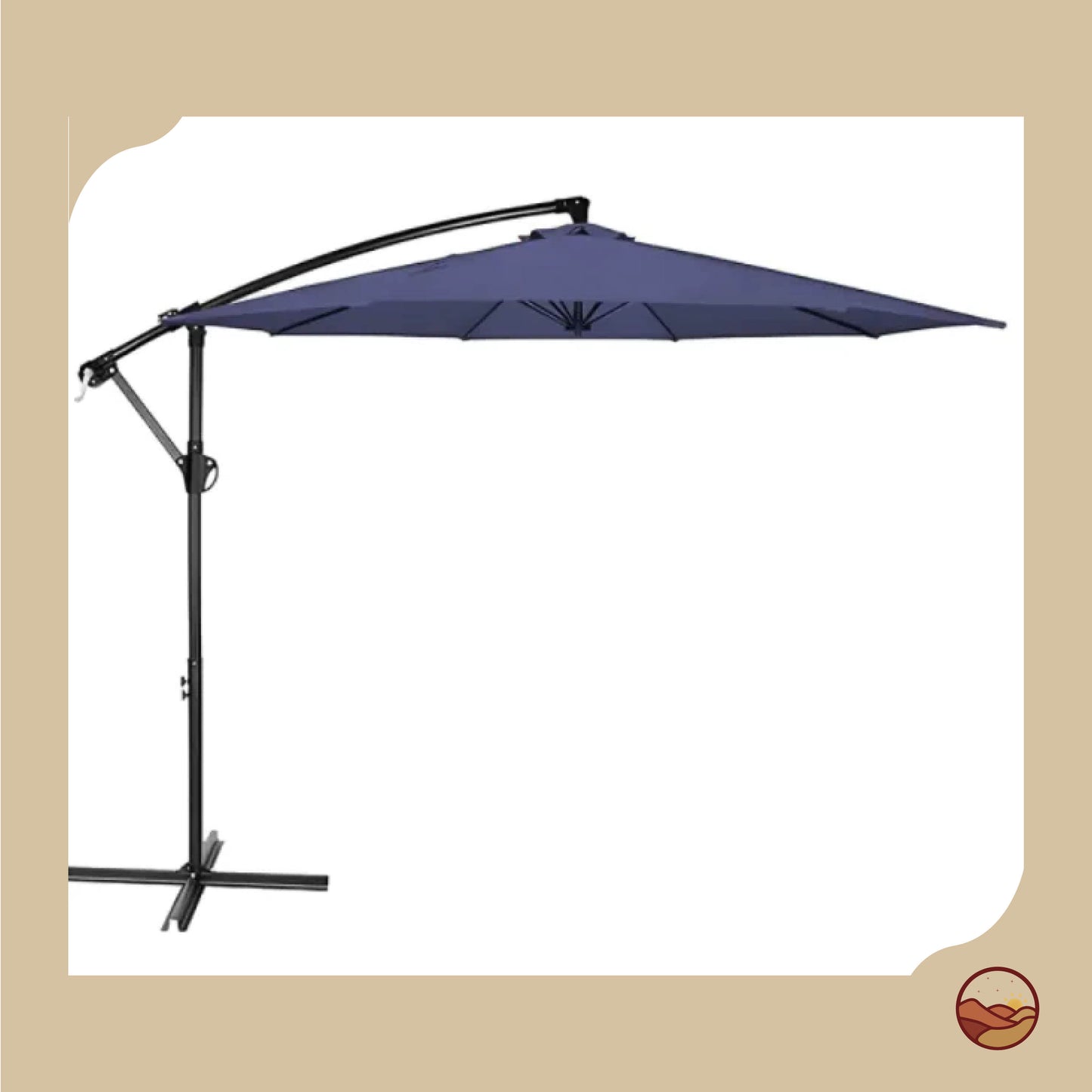 Steel Cantilever Offset Outdoor Umbrella