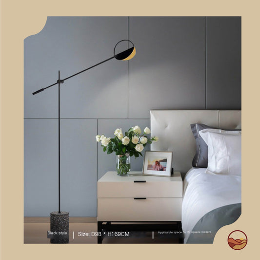 Terrazzo Minimalist Reading Floor Lamp