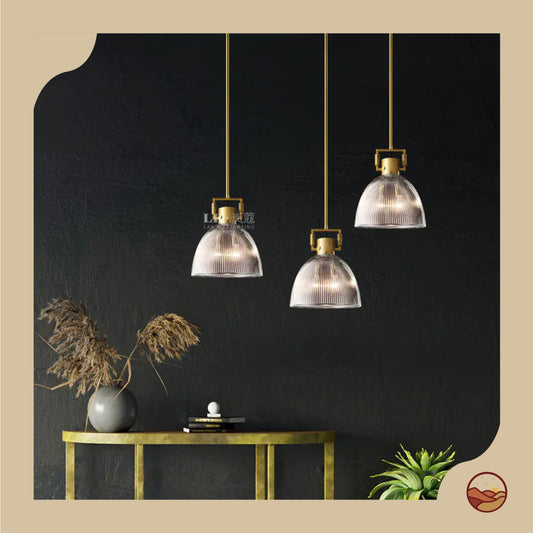 Vintage Copper Pendant Light
