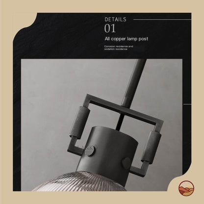 Vintage Copper Pendant Light