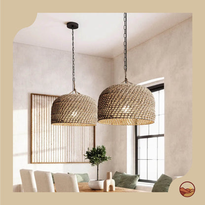 Vintage Woven Zen Light