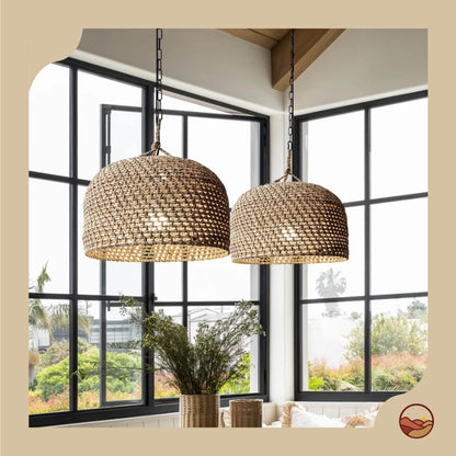 Vintage Woven Zen Light