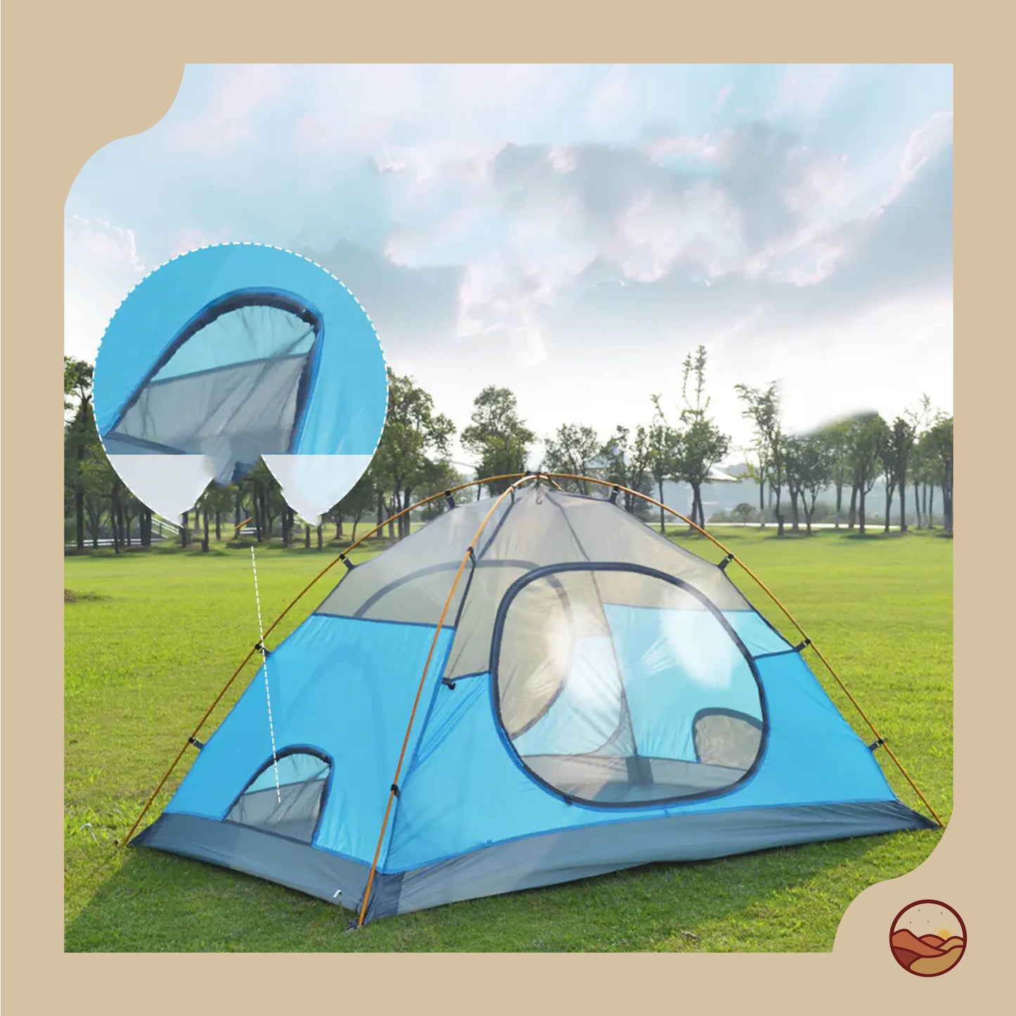 Waterproof Couple Camping Tent